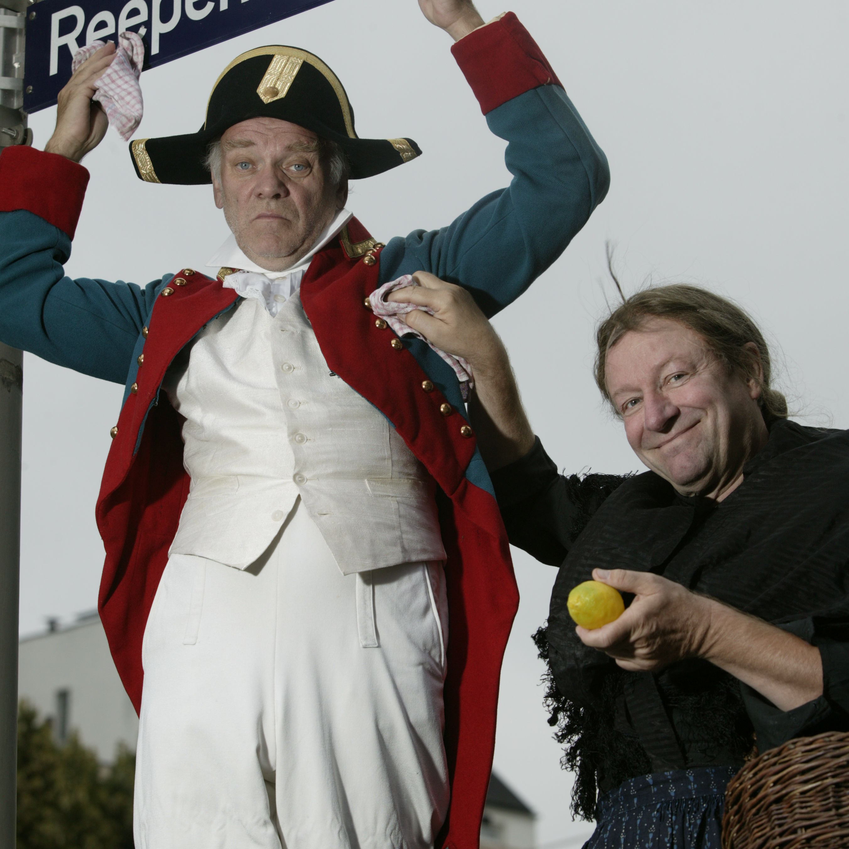 Auf der Reeperbahn - Die St. Pauli Revue - Peter Franke und Gerhard Garbers - Foto: Stefan Malzkorn