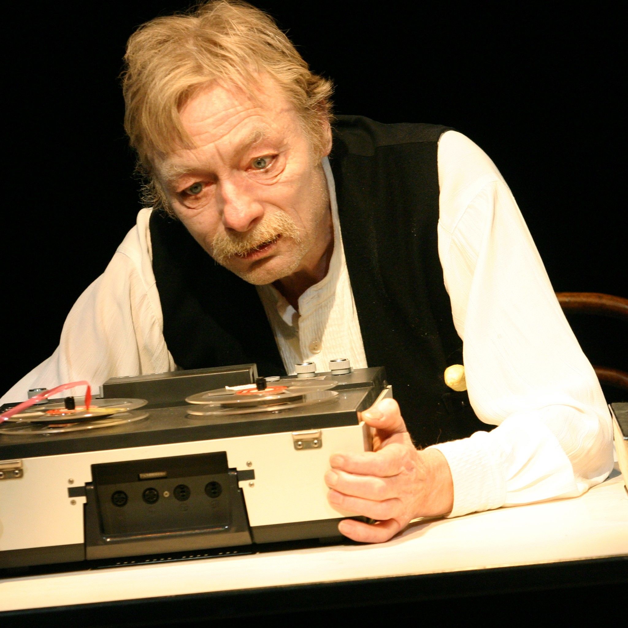 Otto Sander in Das letzte Band -© Momme Röhrbein