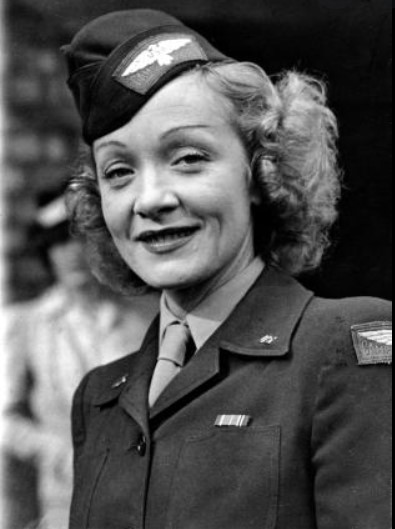 Marlene Dietrich, zweiter Weltkrieg, Foto: honorarfrei