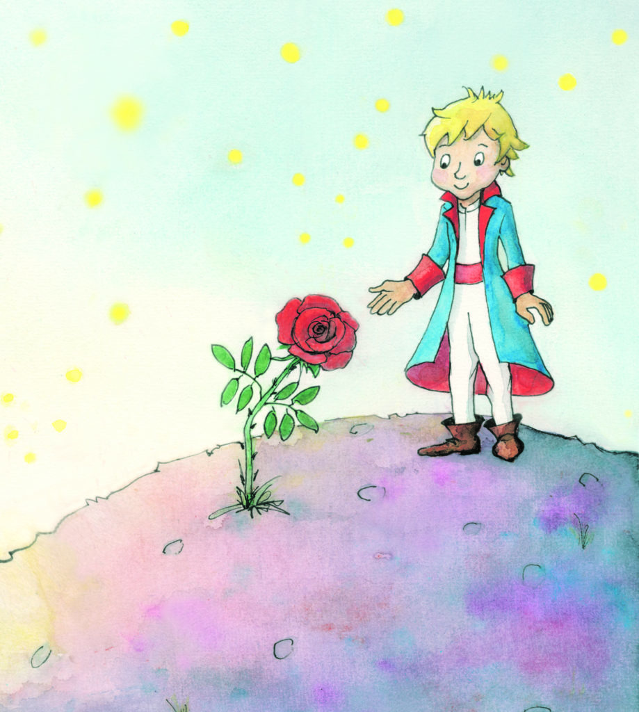 Der kleine Prinz_Illustration von Bärbel Fooken