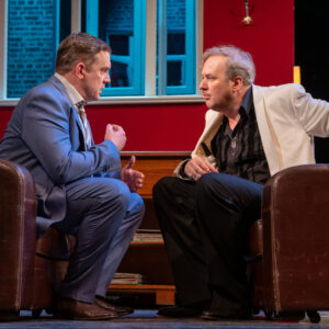 1h22 vor dem Ende: Sebastian Bezzel, Stephan Grossmann © Kerstin Schomburg / Abdruck bei Nennung der Fotografin honorarfrei