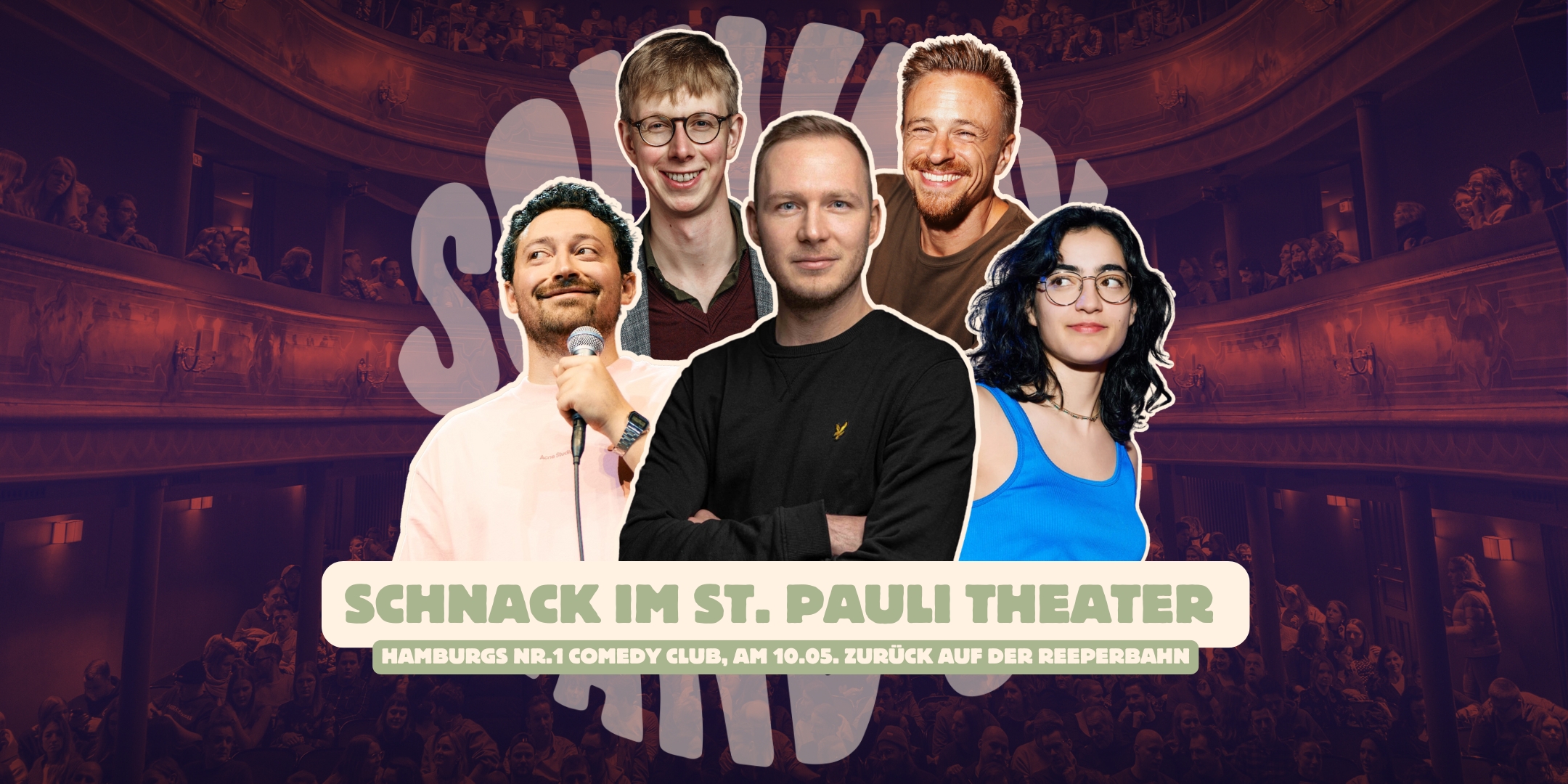 SCHNACK Stand-Up im Pauli Theater Fernseher - Foto: SCHNACK Stand-Up